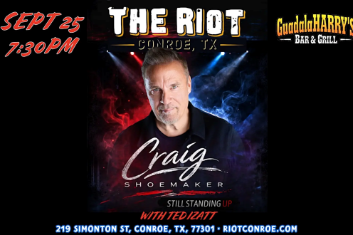 Comedian Craig Shoemaker (SHOWTIME & Comedy Central) Live in Conroe