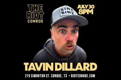 Tavin Dillard Headlines The Riot Comedy Club