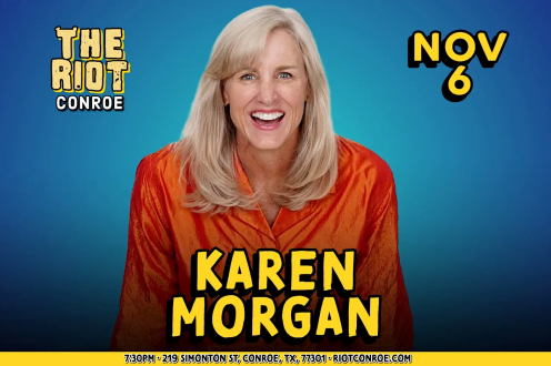 Comedian Karen Morgan (Dry Bar Comedy) Live in Conroe