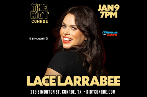 Lace Larrabee (America's Got Talent, Sirius XM) Headlines The Riot Comedy Club