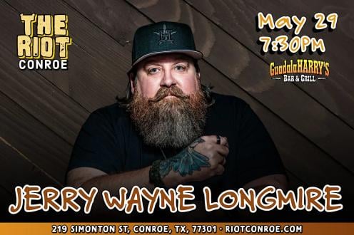 Comedian Jerry Wayne Longmire Live in Conroe