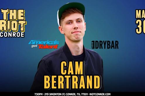 Comedian Cam Bertrand (Dry Bar Comedy, America's Got Talent) Live in Conroe
