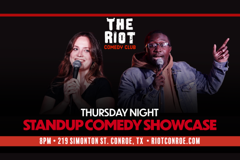 The Riot Comedy Club presents Thursday Night Standup Comedy Show LIVE IN CONROE!