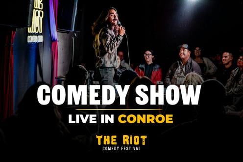 Riot Comedy Club presents Friday Night Standup Comedy in Conroe!